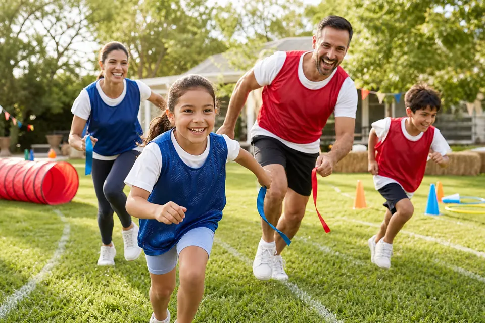 Backyard Sports Day Portrait