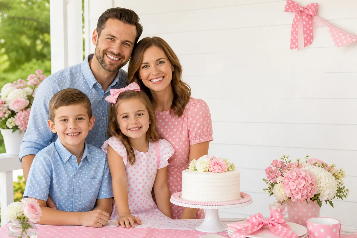 Polka Dot Porch Party