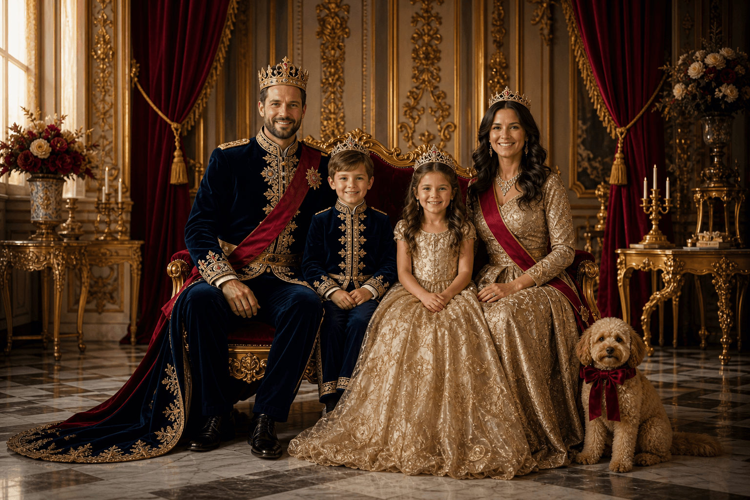 Royal Family Portrait family portrait sample