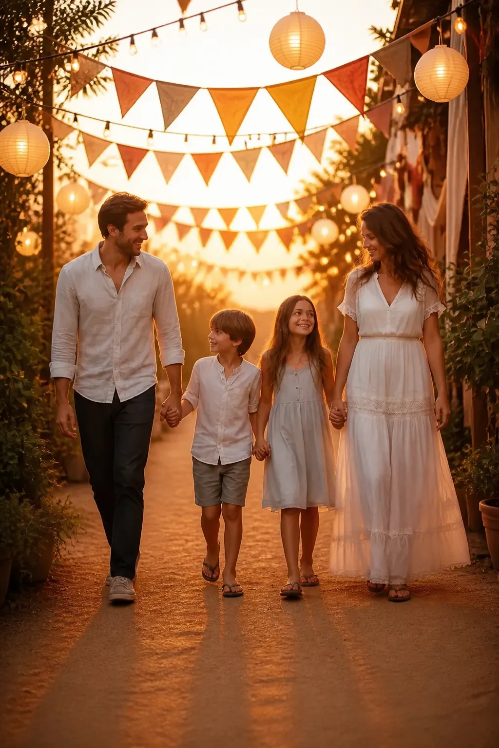 Sunset Festival Family Glow