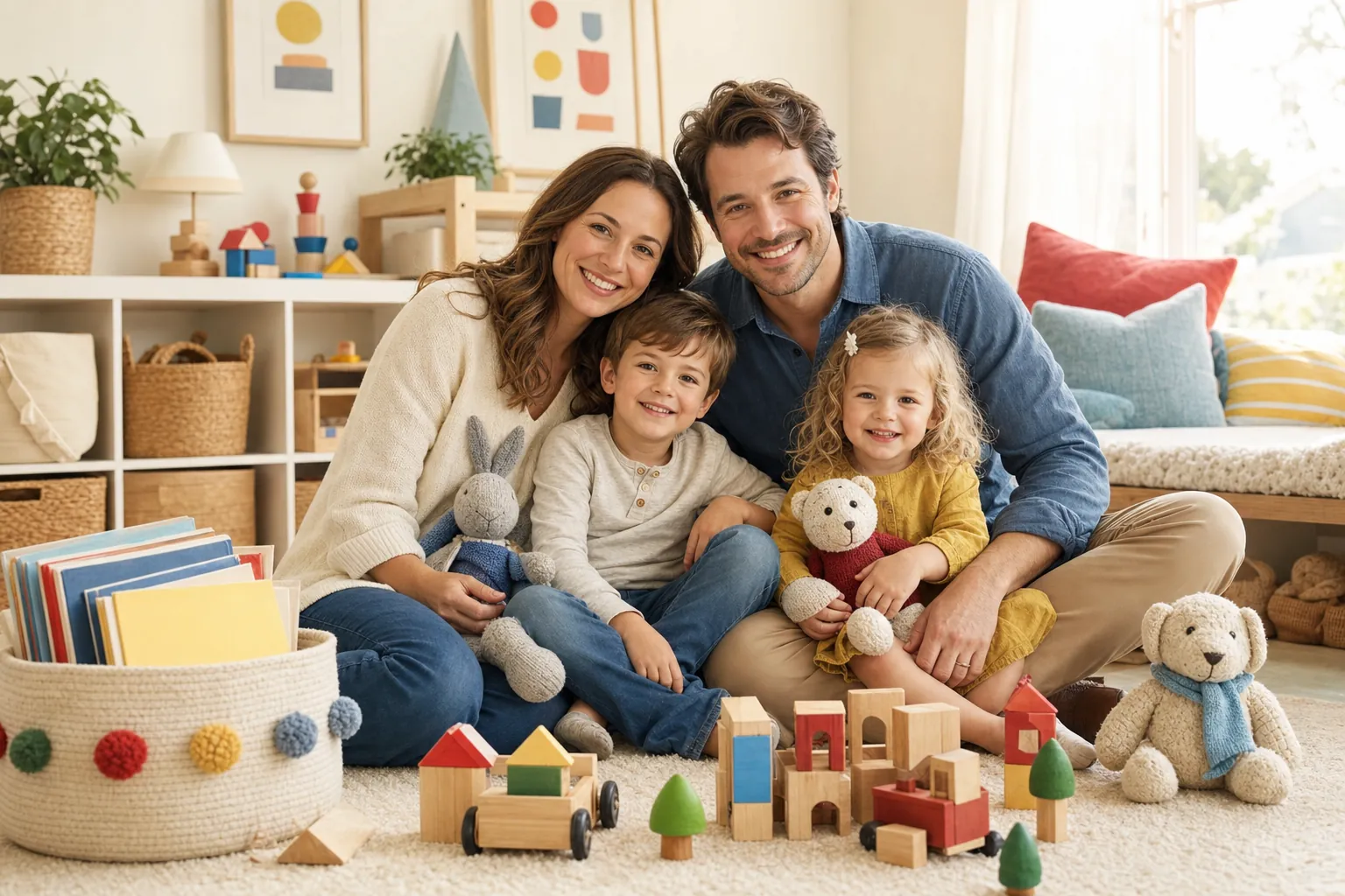 Toy-Box Keepsake Portrait