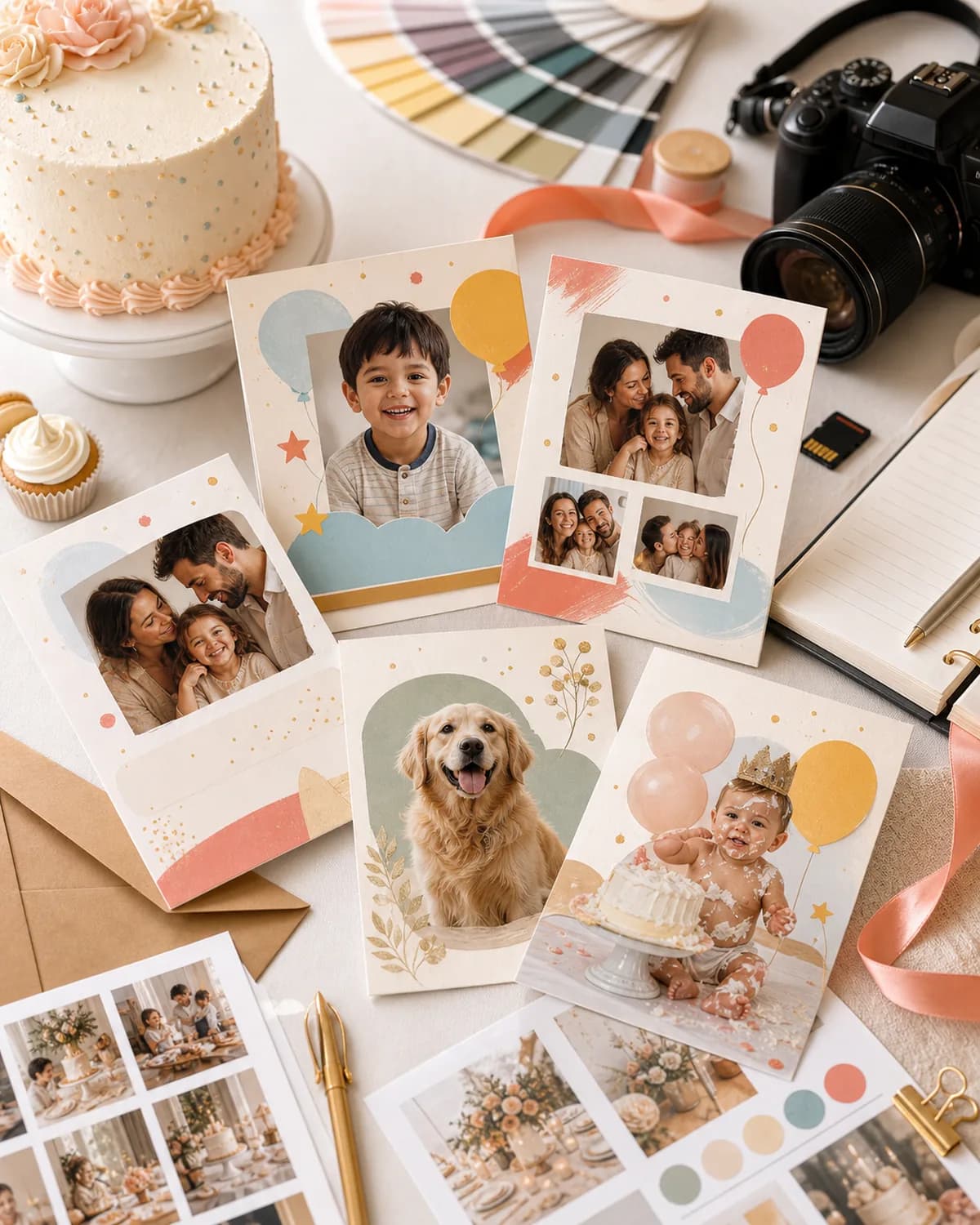 Birthday card partners sample